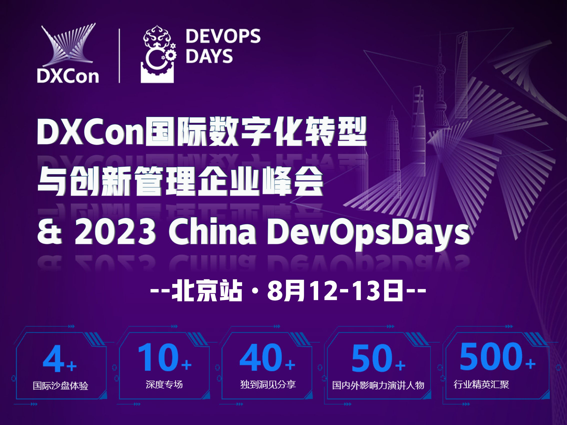 盛大启航-限时巨惠！| 2023 DevOpsDays&DXCon国际数字化转型与创新企业峰会 · 北京站