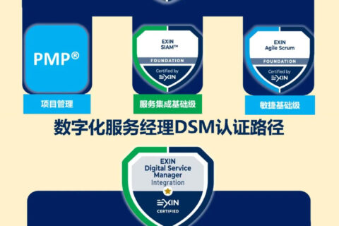 重磅来袭：ITIL?、PMP?/P2?的持证者专属ASP + DSM数字化管理升级认证代金券开放申请！